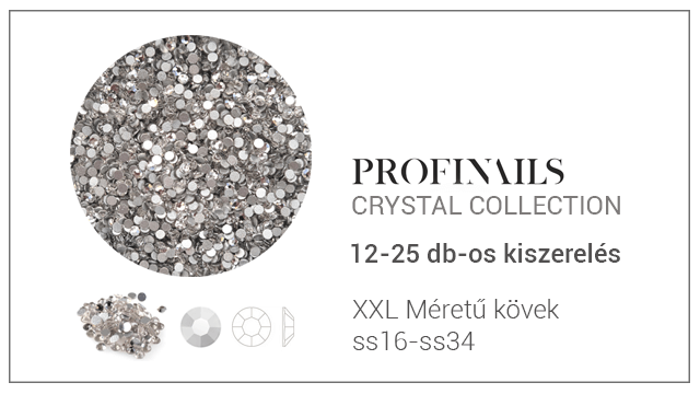 Profinails kristálykövek XXL 12-25 db