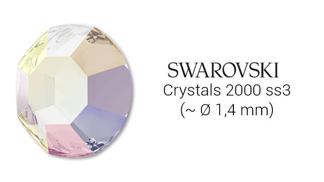 Swarovski Crystals Fb  #2000 ss3