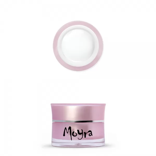Moyra UV körömépítõ zselé  5g Souffle White