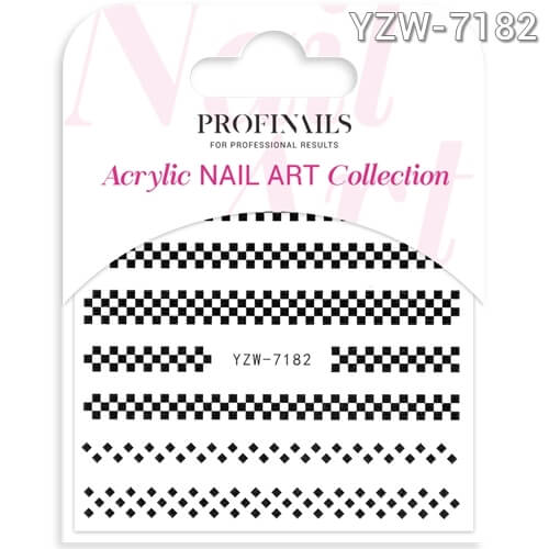Profinails Acrylic Nail Art matrica YZW-7182