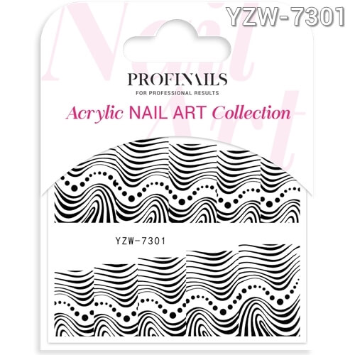 Profinails Acrylic Nail Art matrica YZW-7301